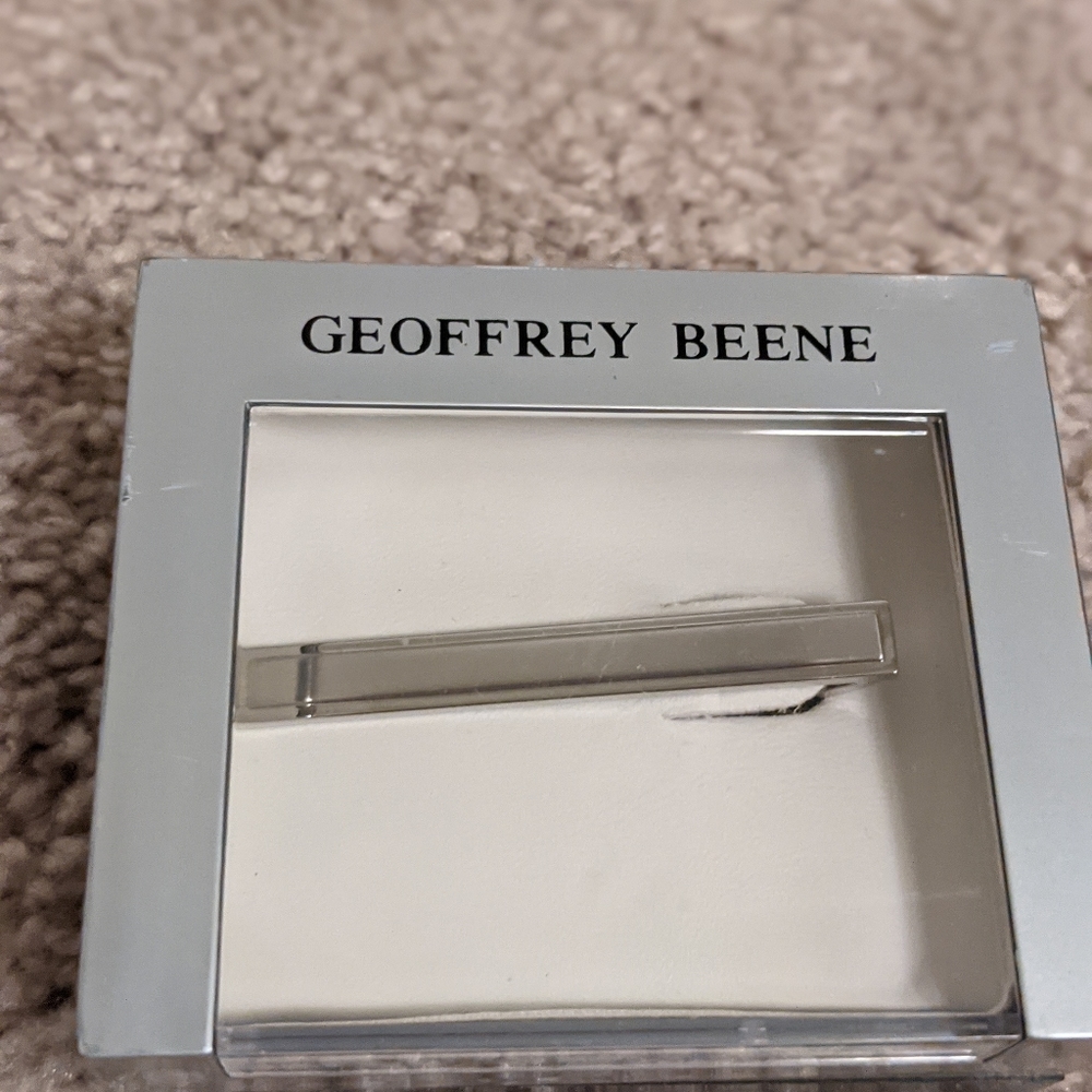 New in box silver tie bar